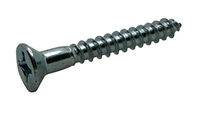 A0290140100FZ 12 X 1 FLAT HEAD PHIL  WOOD SCREW ZINC